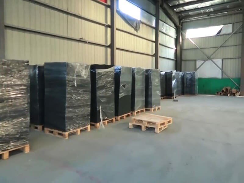 Professional rubber gym flooring texture